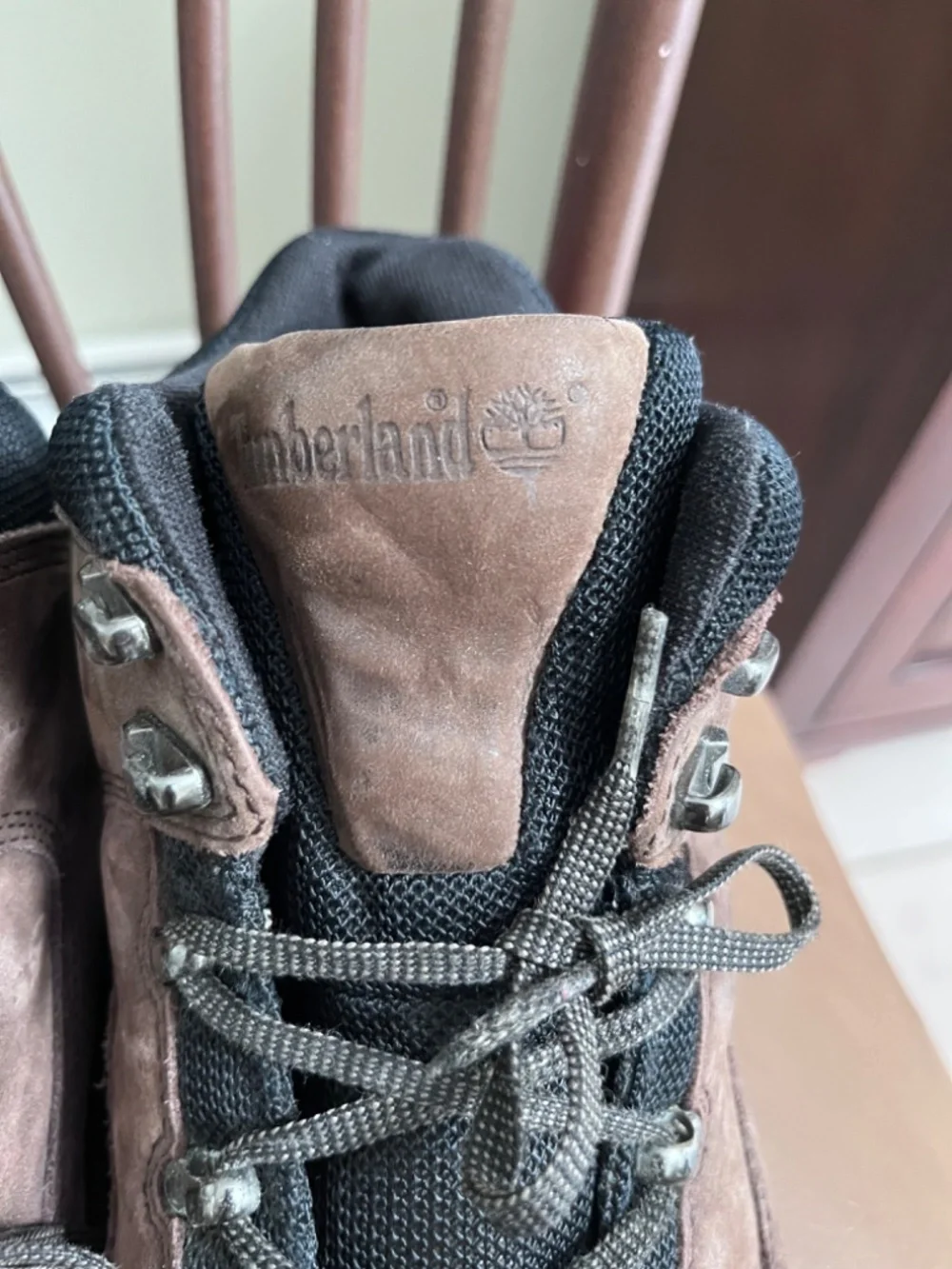 Timberland Trail Dust 2 Brown Leather Mid-Hiker Boot/Mens Size 15M